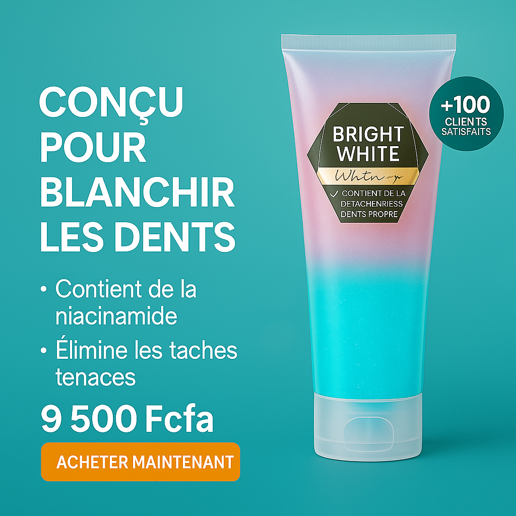 Blanchiment de vos dents en douceur en 15 jours grâce à la puissance de la Niacinamide