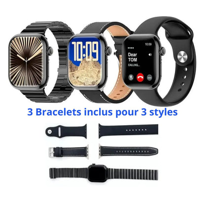 HAINO TEKO - SQ-12 SERIE 10 + 3 PAIRES DE BRACELETS (NOIR)