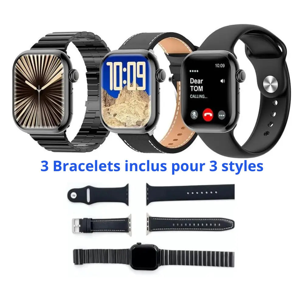 HAINO TEKO - SQ-13 SERIE 10 + 3 PAIRES DE BRACELETS (NOIR)