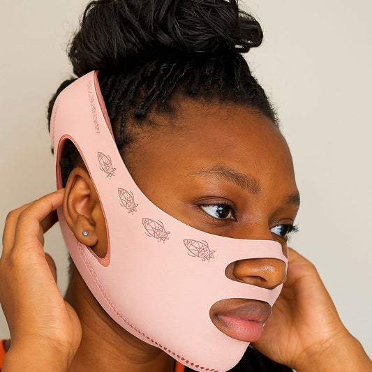 bande de lifting raffermissante réutilisable - Raffermit la peau, redessine l’ovale du visage