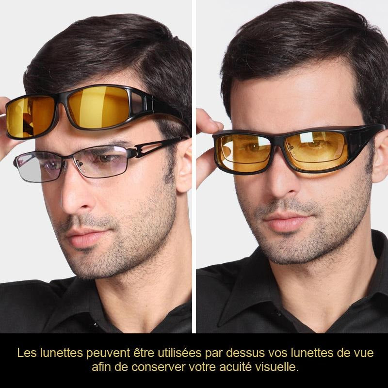 Lunettes HD Visions Nocturne / protection contre rayons du soleil